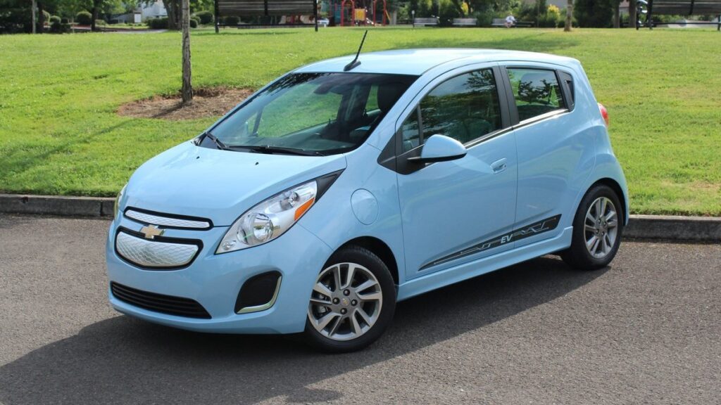 chevy spark ev review