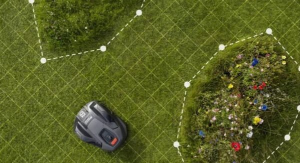 Installing a Virtual Boundary Robot Mower